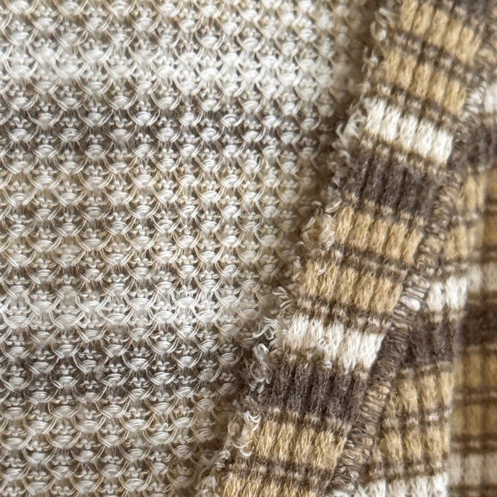 Urban Outfitters Brown and Tan oversized Striped Cardigan - Picture 5 of 7